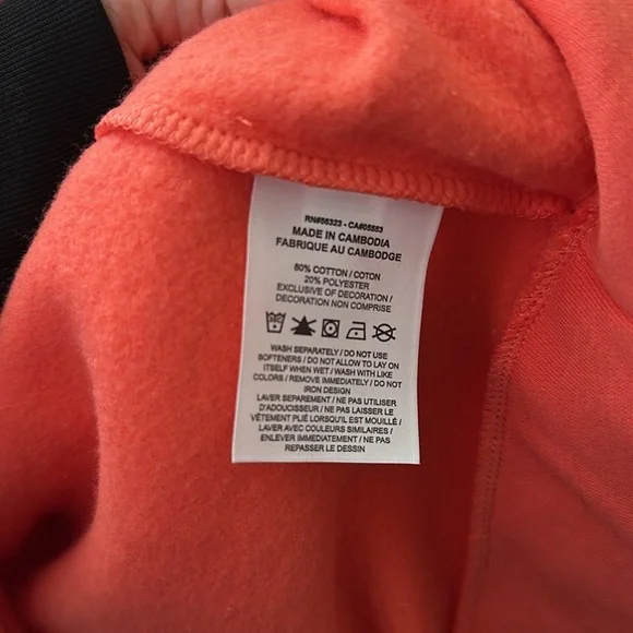 Nike Kids Coral Hoodie in size XL. Nwt - Picture 5 of 5